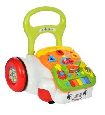 Развивающий игровой центр "Суперкар": свет, музыка, звуки, съемная панель, стоп-колеса