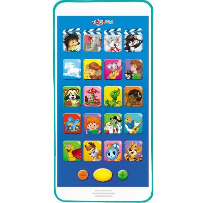 Мультиплеер Веселые мультяшки (16 песенок из 4 любимых мультиков) от интернет-магазина Континент игрушек