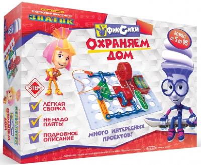 Конструктор электронный Знаток "Фиксики "Охраняем Дом" от интернет-магазина Континент игрушек