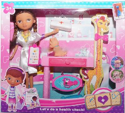 Кукла Доктор Плюшева с аксессуарами от интернет-магазина Континент игрушек