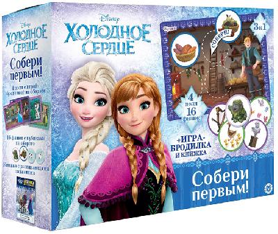 Игра развивающая. Холодное сердце. Собери первым. Логика для малышей. от интернет-магазина Континент игрушек