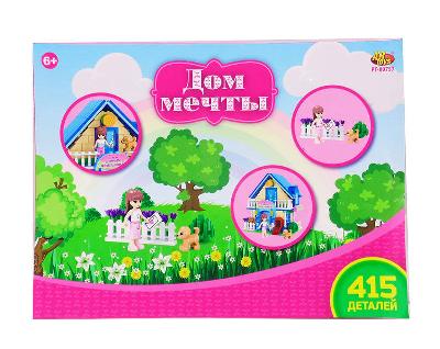 Кид Блок. Конструктор  Дом мечты 415 предм от интернет-магазина Континент игрушек