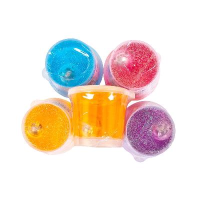 Слайм "Crystal Putty", со свет эффектами, 4 вида в ассортименте, 12 шт. в дисплее, ЦЕНА ЗА ШТУКУ! от интернет-магазина Континент игрушек