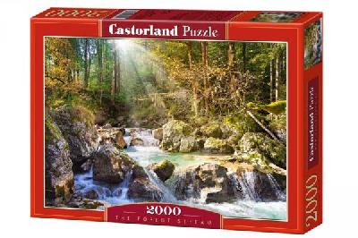 Пазл Castorland Пейзаж 2000 Лесной ручей от интернет-магазина Континент игрушек