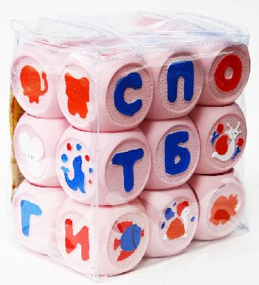 ПВХ Н-р Веселая азбука в сумочке 410 410