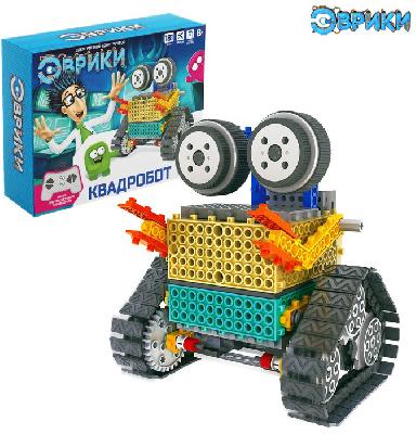 ЭВРИКИ Конструктор  "Квадробот", 2 варианта сборки, 181 деталь № SL-01726   3584366 от интернет-магазина Континент игрушек