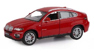 Машина "BMW X6" 1:26 цвет бордовый JB1251128 5488656 от интернет-магазина Континент игрушек