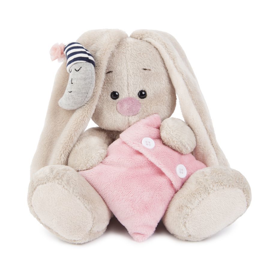 Зайка Ми с подушкой и месяцем 15 см от интернет-магазина Континент игрушек