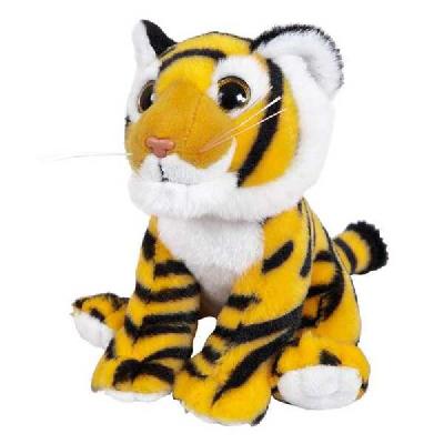 В дикой природе. Тигренок Амурский рыжий, 15 см игрушка мягкая