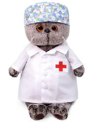 Кот Басик - доктор 22 см мягкая игрушка от интернет-магазина Континент игрушек