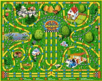 Игра настольная №10 Гонки на выживание от интернет-магазина Континент игрушек