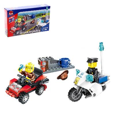 Конструктор Полиция "Погоня на квадроцикле", 88 деталей №SL-00355   2292063 от интернет-магазина Континент игрушек