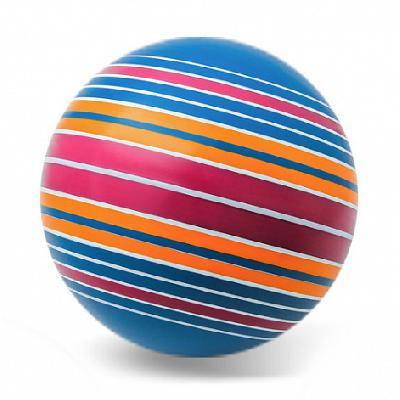 Мяч д. 200мм Серия "Полосатики" ручное окрашивание (полосатики, ленточки, дорожки)