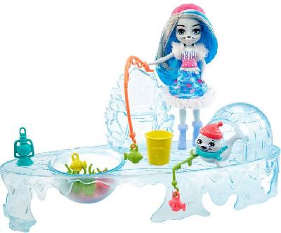 Набор игровой Enchantimals Снежная долина Рыбалка на льду от интернет-магазина Континент игрушек
