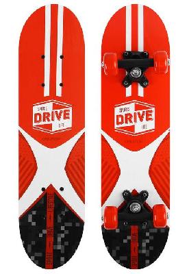 Скейтборд подростковый "SPORTS DRIVE LIFE" 62 х 16 см, колеса PVC 50 мм   4013659 от интернет-магазина Континент игрушек