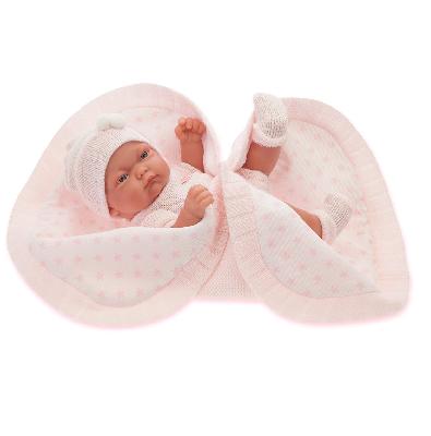 Кукла-младенец Карла в розовом, 26 см. (Antonio Juan Munecas) от интернет-магазина Континент игрушек