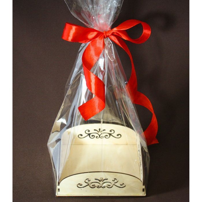 Подарочная упаковка "Округлая", с жестким дном, 14х14х5 см 1188643 от интернет-магазина Континент игрушек