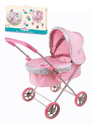 Коляска люлька "Корона" 56*38*58см, цветная коробка от интернет-магазина Континент игрушек