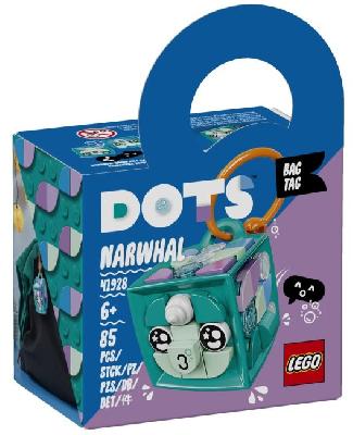Конструктор LEGO Dots Брелок «Нарвал» от интернет-магазина Континент игрушек