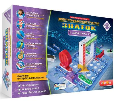 "Магия голоса" Конструктор электронный Знаток от интернет-магазина Континент игрушек