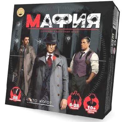 Игра карточная Мафия от интернет-магазина Континент игрушек