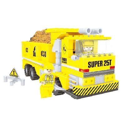 Конструктор Городские строители. Самосвал, 269 деталей, 35x25x5.5 см от интернет-магазина Континент игрушек