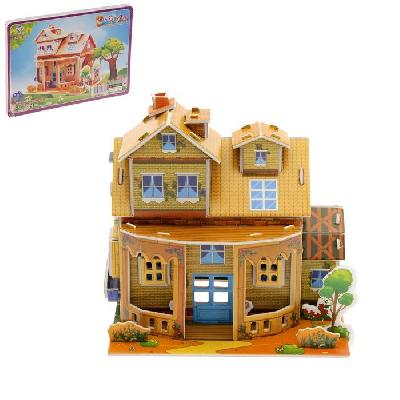 Конструктор 3D "Загородный дом" от интернет-магазина Континент игрушек