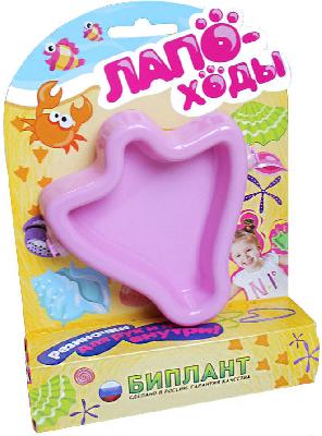 Формочки для песка и снега Лапоходы №4 от интернет-магазина Континент игрушек