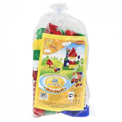 Конструктор "Самоделкин" малый 48 элементов 17,5х15х31 см от интернет-магазина Континент игрушек