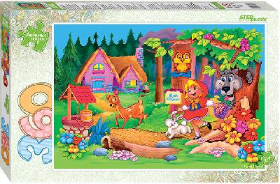 Мозаика "puzzle" 360 "Красная Шапочка" (Любимые сказки), арт. 73074 от интернет-магазина Континент игрушек