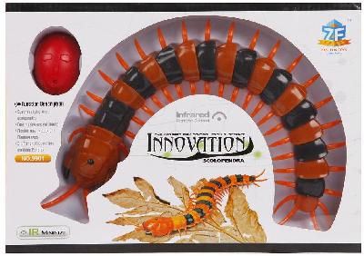 Сколопендра на радиоуправлении, 3 канала, свет от интернет-магазина Континент игрушек