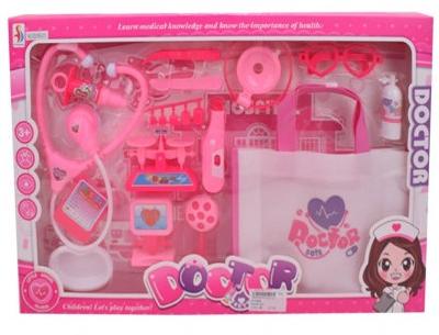 Игровой набор Доктор, 15 предметов от интернет-магазина Континент игрушек