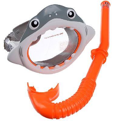 INTEX Набор детский (маска, трубка) возраст 3-8, Clam Shell Pack, 55944