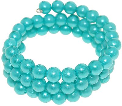 Браслет-пружинка детский "Выбражулька" бусинки, три ряда от интернет-магазина Континент игрушек