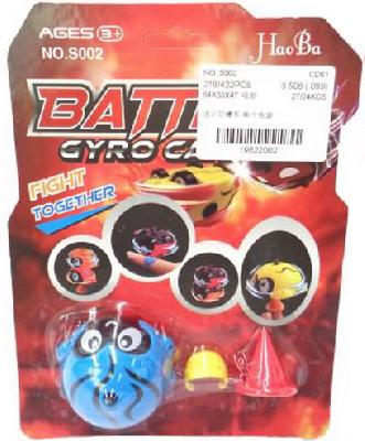 Волчок-машинка "Гиро-Жук", c аксессуарами 5х4,5х3,5 см от интернет-магазина Континент игрушек