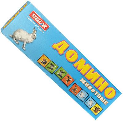 Домино детское №2 Животные от интернет-магазина Континент игрушек