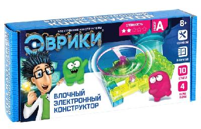 Эврики Конструктор блочный-электронный "Пропелер", 4 схемы, 8 деталей № SL-01764   3584373 от интернет-магазина Континент игрушек