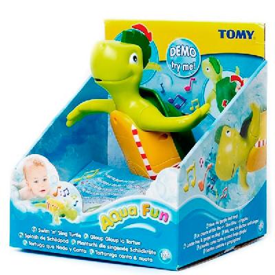 Игрушка для ванной Поющая черепаха