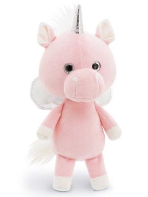 Единорожек розовый 20 см