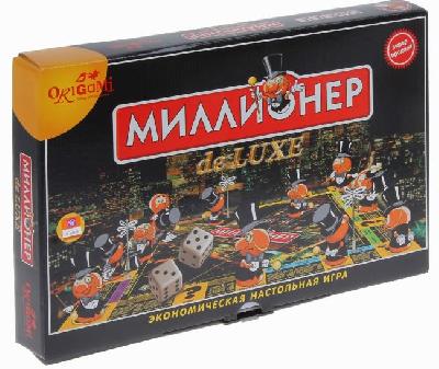 Настольная игра "Миллионер-делюкс" 01828 174667 от интернет-магазина Континент игрушек