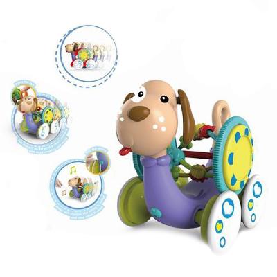 Развивающая игрушка каталка Щенок, звук, эл.пит. АА*3шт. не вх.в компл, коробка