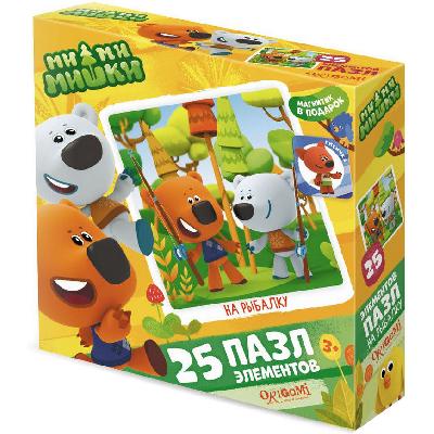 Пазл Ми-Ми-Мишки 25А На рыбалку. от интернет-магазина Континент игрушек