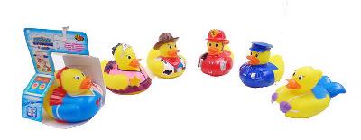 Веселое купание. Уточка с индикатором температуры, в ассортименте 6 видов, в открытой коробке, 9,5x7