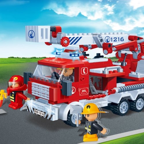 Конструктор BANBAO пожарные 8299 big Fire Truck