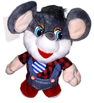 Мышка мягкая повторюшка от интернет-магазина Континент игрушек