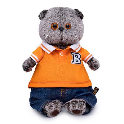 Мягкая игрушка «Басик в джинсах и футболке поло», 25 см от интернет-магазина Континент игрушек