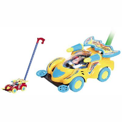 Каталка на палочке со звуком АВТОМОБИЛЬ