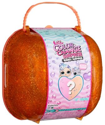 Чемоданчик LOL пузырящийся сюрприз серия Колор (оранжевая) Bubbly Surprise Orange117988EUC