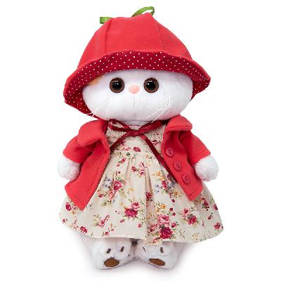 Кошка Ли-Ли в шляпке "Ягодка" 24 см от интернет-магазина Континент игрушек