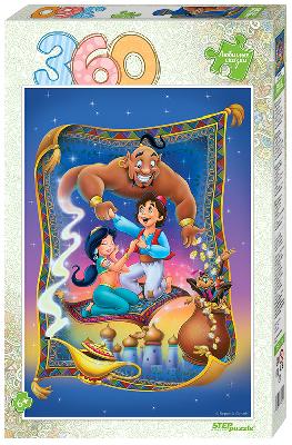 Мозаика "puzzle" 360 "Аладдин" (Любимые сказки), арт. 73075 от интернет-магазина Континент игрушек